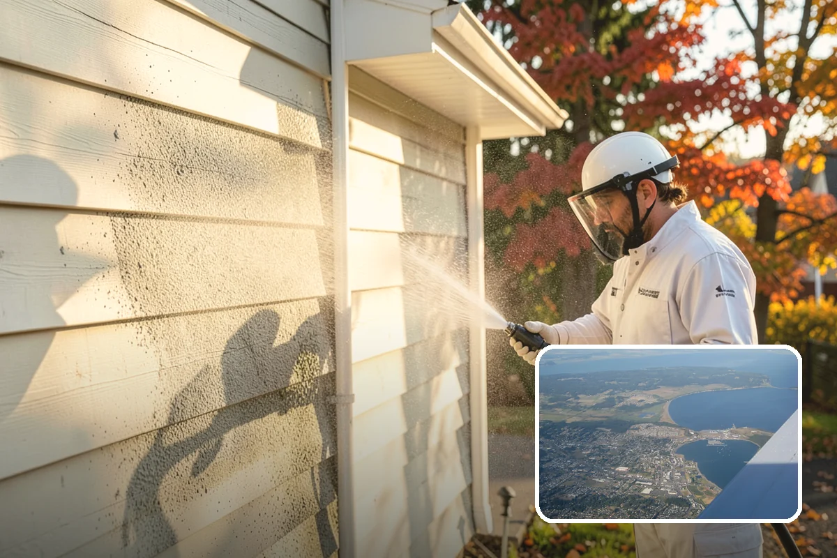 Move-In Exterior Cleaning in Oak Harbor, Island County, WA - Delivers a clean exterior for new owners from the first day