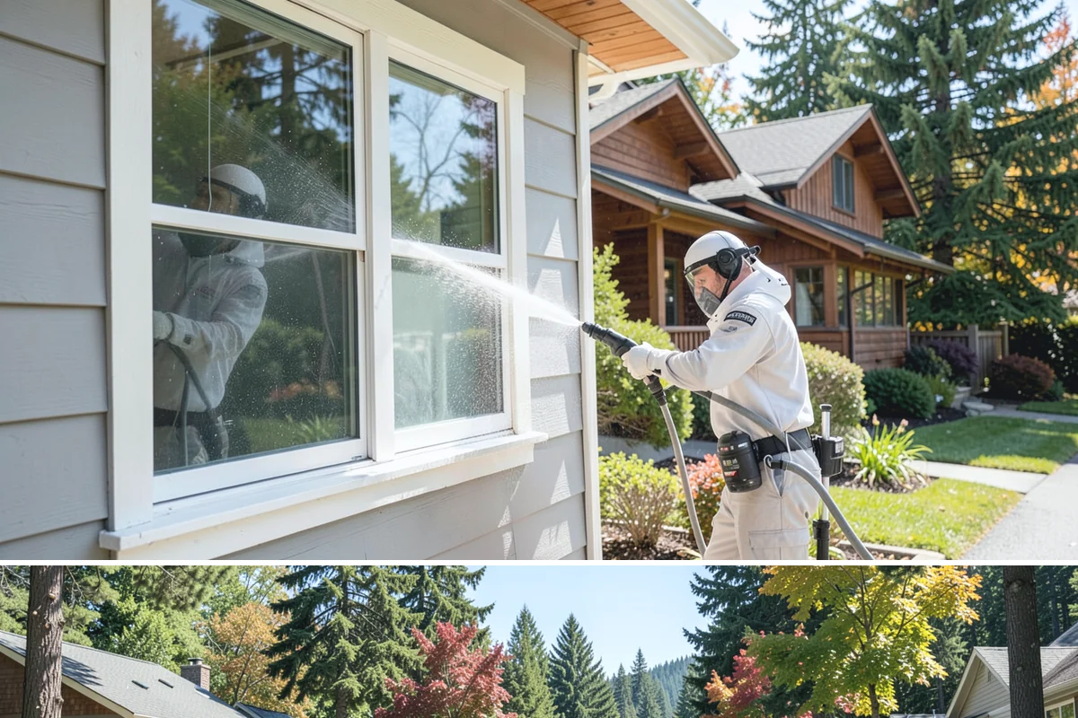 Move-In Exterior Cleaning in Orting, Pierce County, WA - Schedule around the closing or move date, ideally during a dry stretch so the home is clean before belongings arrive.