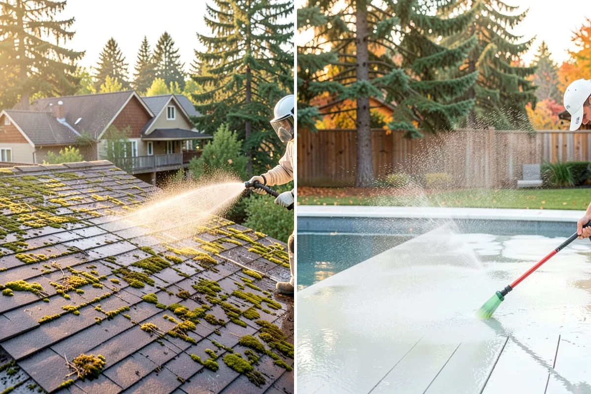 Move-In Exterior Cleaning in Puyallup, Pierce County, WA - Coordinate the wash around the move-in or move-out date