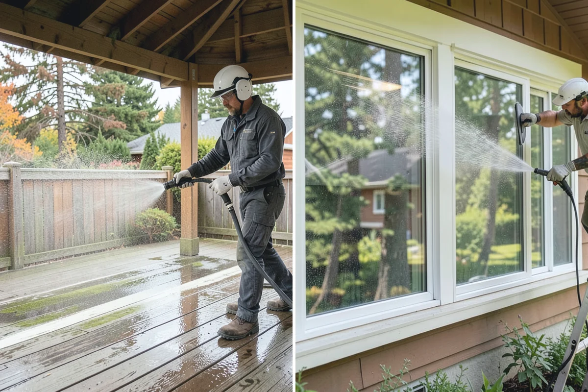 Move-In Exterior Cleaning in Redmond, King County, WA - Coordinate the wash around the move-in or move-out date
