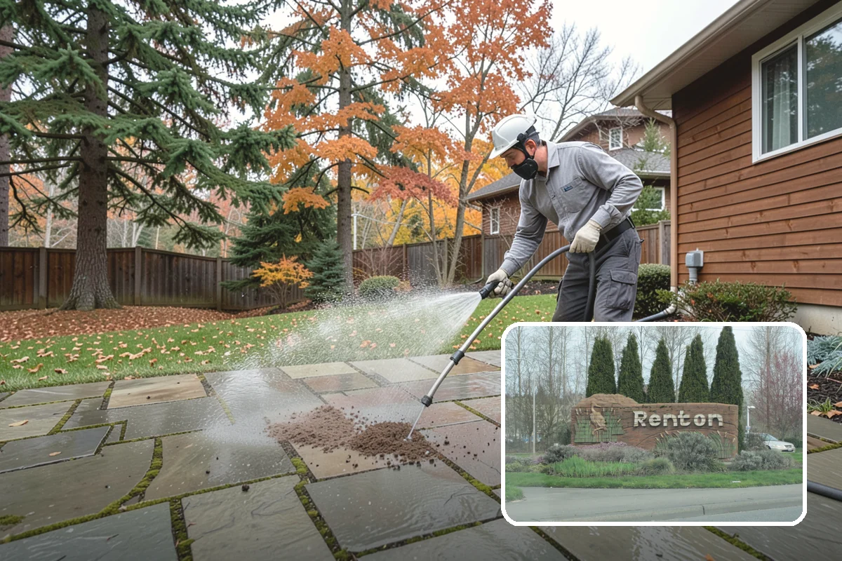 Move-In Exterior Cleaning in Renton, King County, WA - Delivers a clean exterior for new owners from the first day