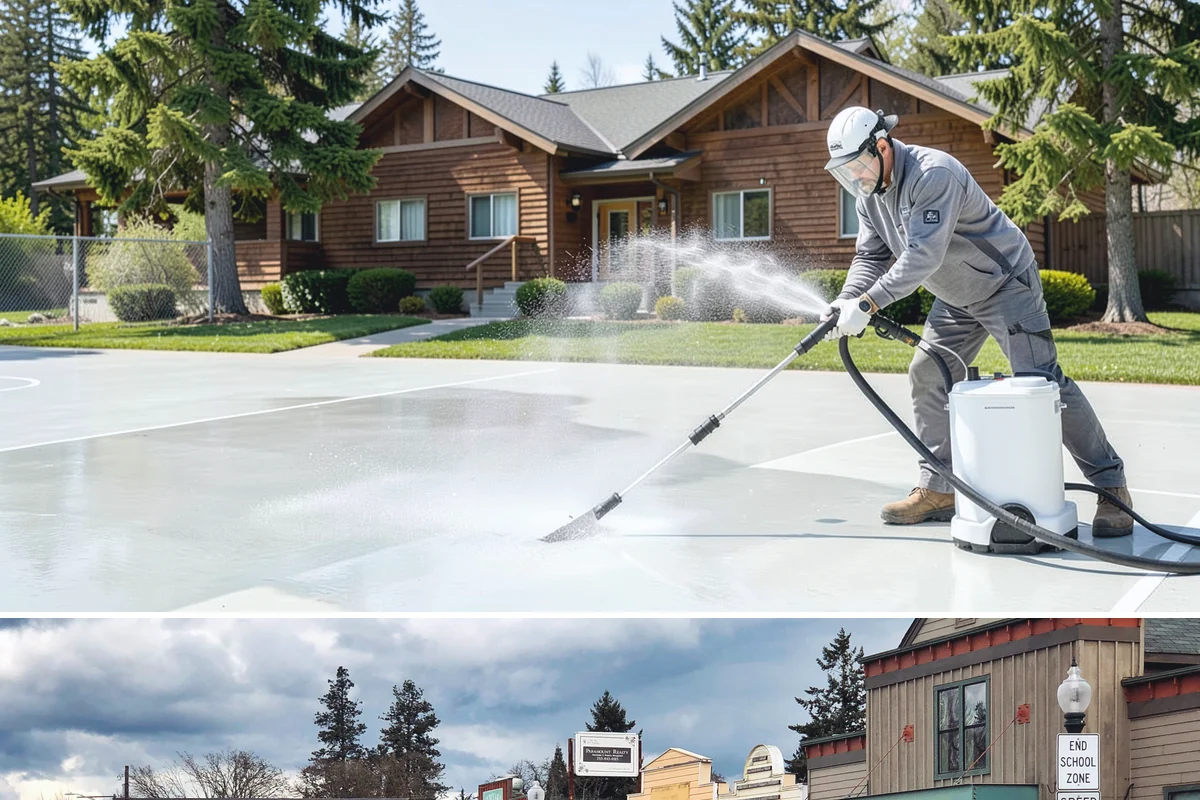 Move-In Exterior Cleaning in Roy, Pierce County, WA - Schedule around the closing or move date, ideally during a dry stretch so the home is clean before belongings arrive.