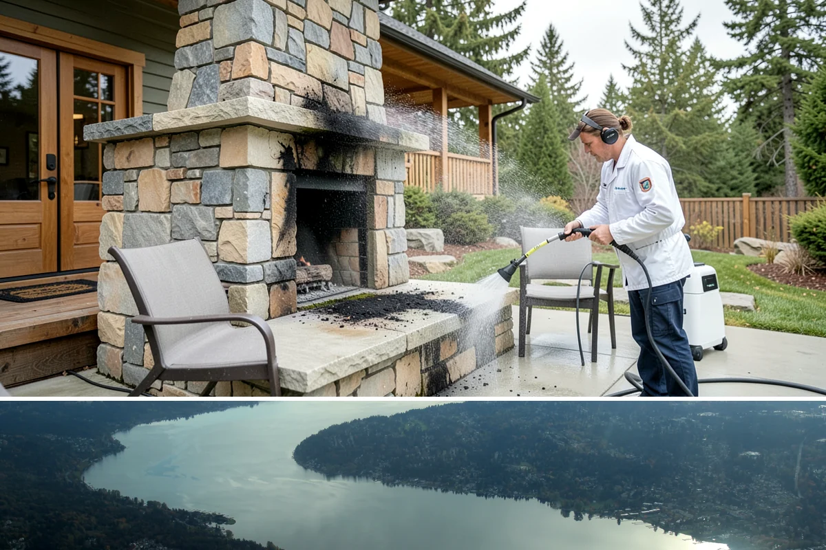 Move-In Exterior Cleaning in Sammamish, King County, WA - Schedule around the closing or move date, ideally during a dry stretch so the home is clean before belongings arrive.