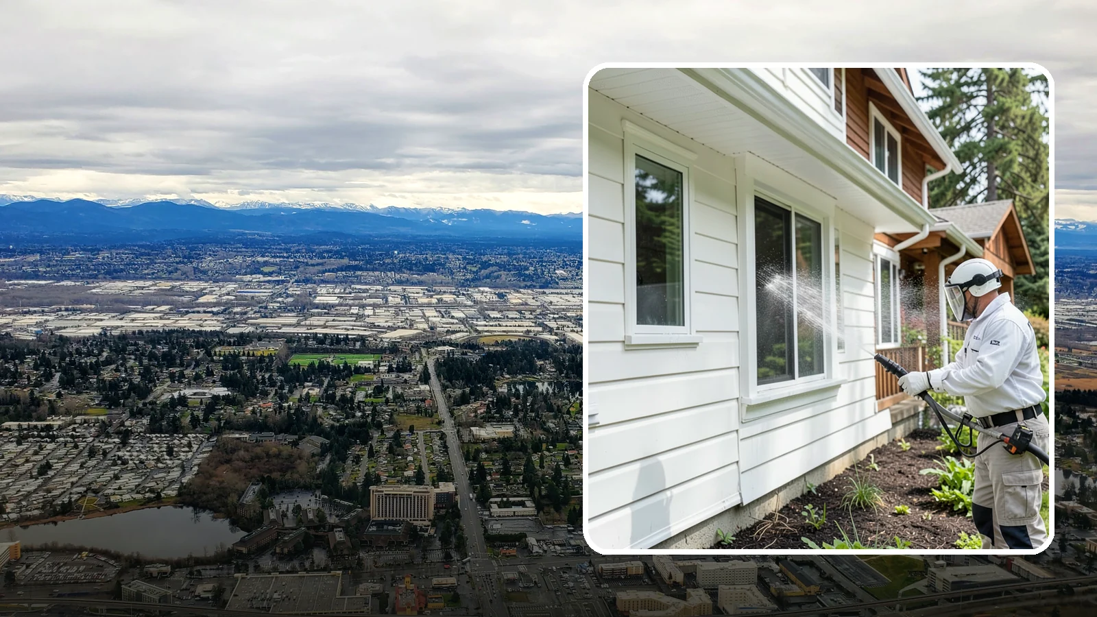 Move-In Exterior Cleaning in SeaTac, King County, WA - Move-in exterior cleaning gives a newly purchased or vacated home a thorough outside wash so it feels fresh from day one.