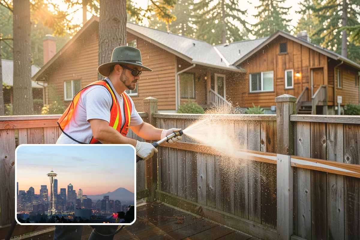 Move-In Exterior Cleaning in Seattle, King County, WA - Delivers a clean exterior for new owners from the first day