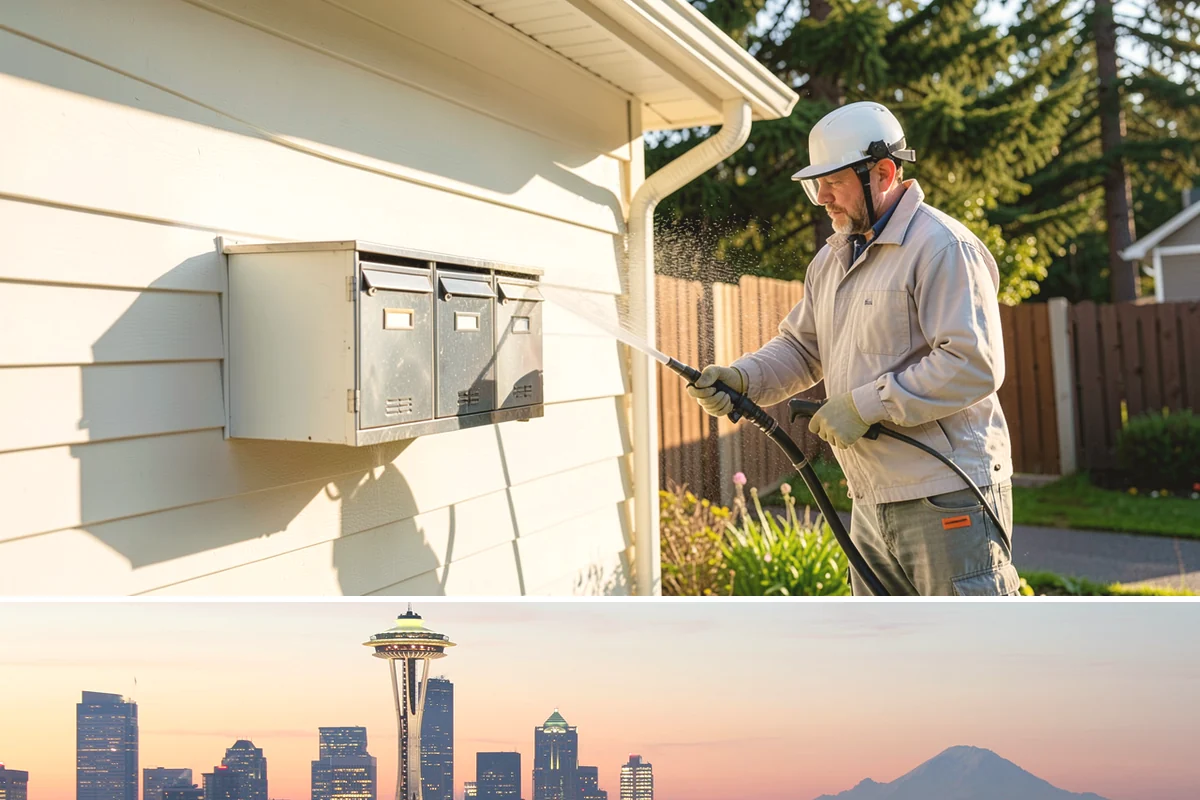 Move-In Exterior Cleaning in Seattle, King County, WA - Schedule around the closing or move date, ideally during a dry stretch so the home is clean before belongings arrive.