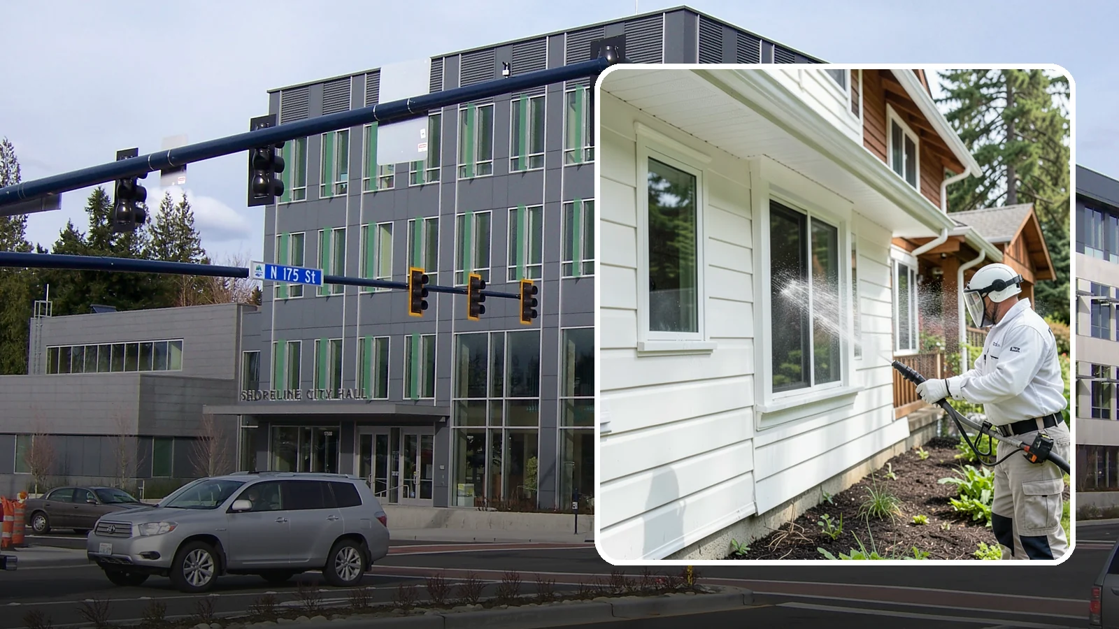 Move-In Exterior Cleaning in Shoreline, King County, WA - Move-in exterior cleaning gives a newly purchased or vacated home a thorough outside wash so it feels fresh from day one.