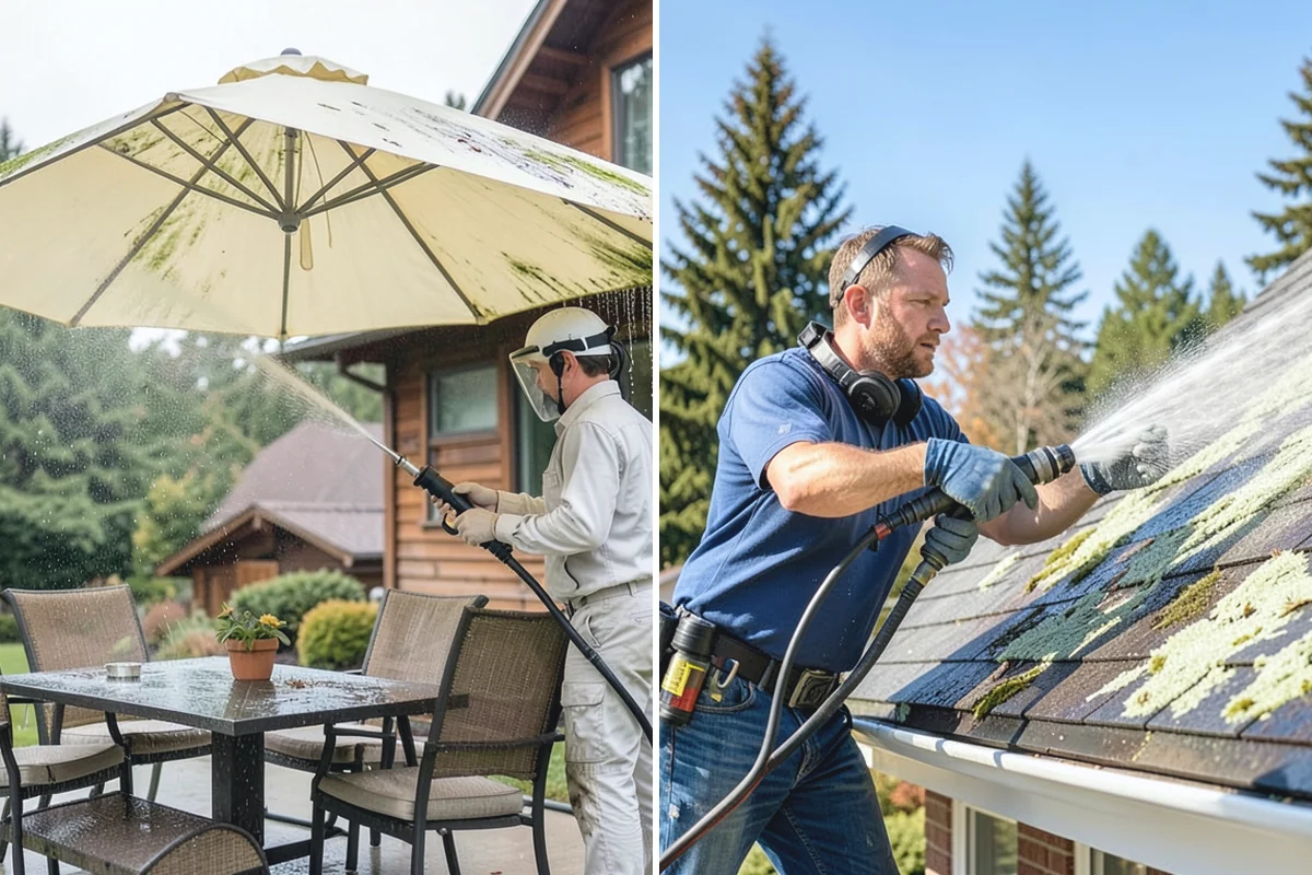 Move-In Exterior Cleaning in South Prairie, Pierce County, WA - Coordinate the wash around the move-in or move-out date