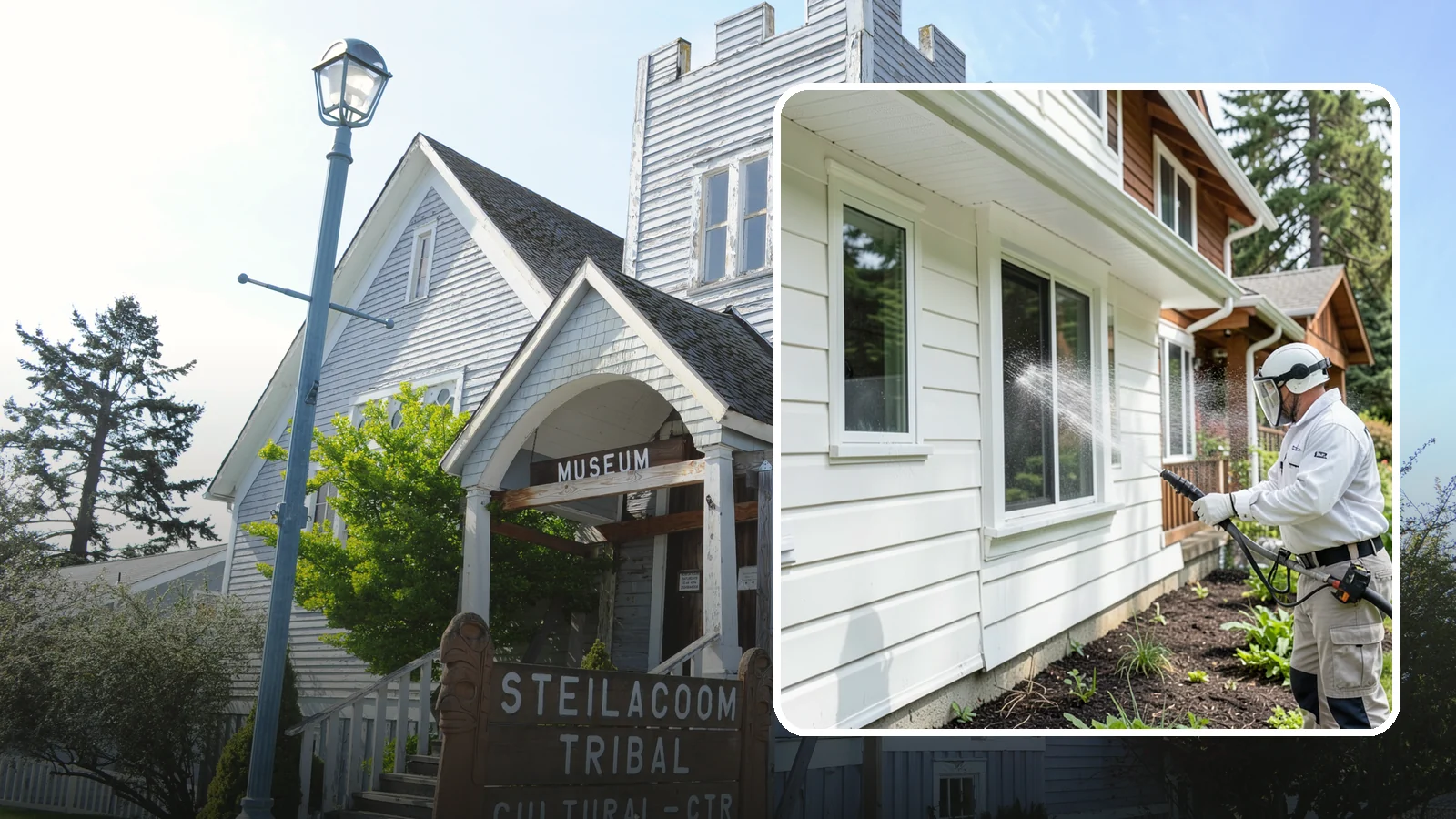 Move-In Exterior Cleaning in Steilacoom, Pierce County, WA - Move-in exterior cleaning gives a newly purchased or vacated home a thorough outside wash so it feels fresh from day one.
