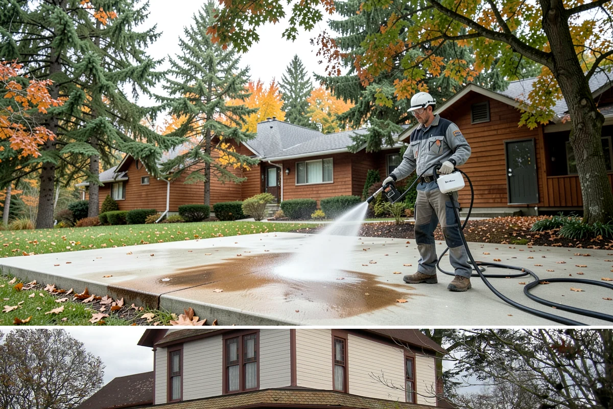 Move-In Exterior Cleaning in Sumner, Pierce County, WA - Schedule around the closing or move date, ideally during a dry stretch so the home is clean before belongings arrive.