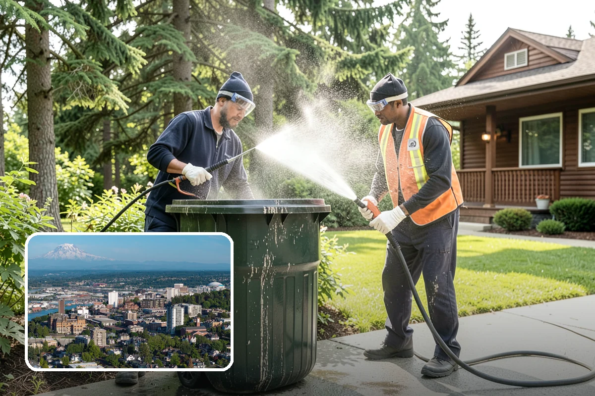Move-In Exterior Cleaning in Tacoma, Pierce County, WA - Delivers a clean exterior for new owners from the first day
