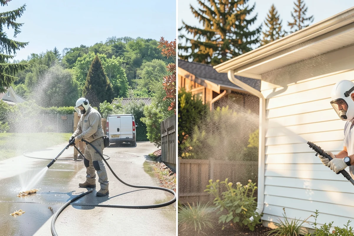 Move-In Exterior Cleaning in Wilkeson, Pierce County, WA - Coordinate the wash around the move-in or move-out date