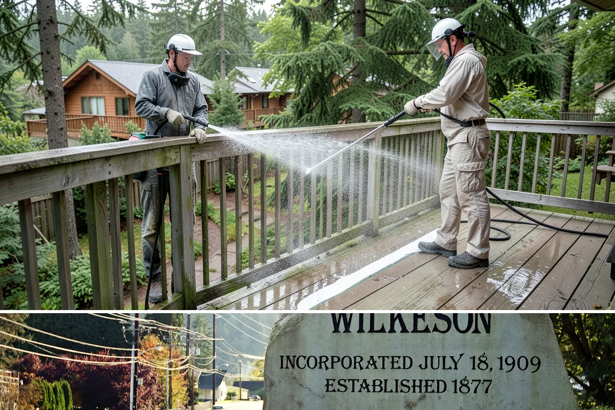 Move-In Exterior Cleaning in Wilkeson, Pierce County, WA - Schedule around the closing or move date, ideally during a dry stretch so the home is clean before belongings arrive.