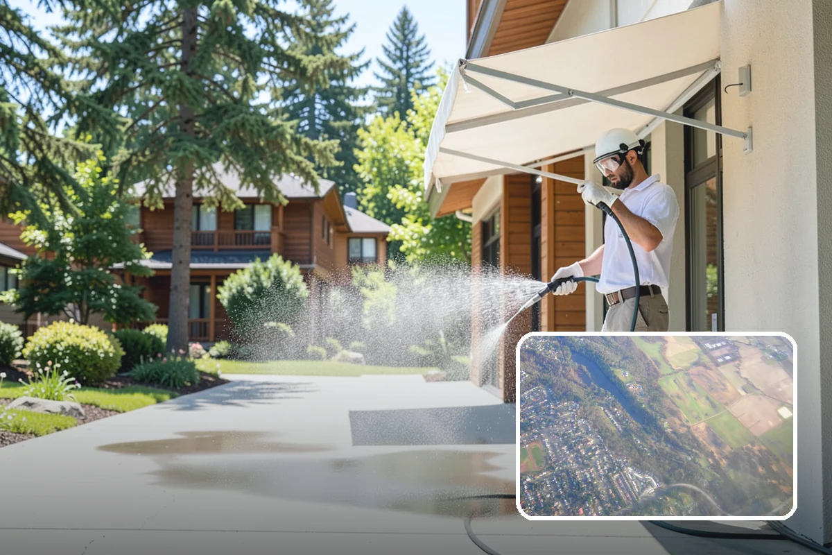 Natural Stone Cleaning in Algona, King County, WA - Protects acid-sensitive stone with pH-correct chemistry