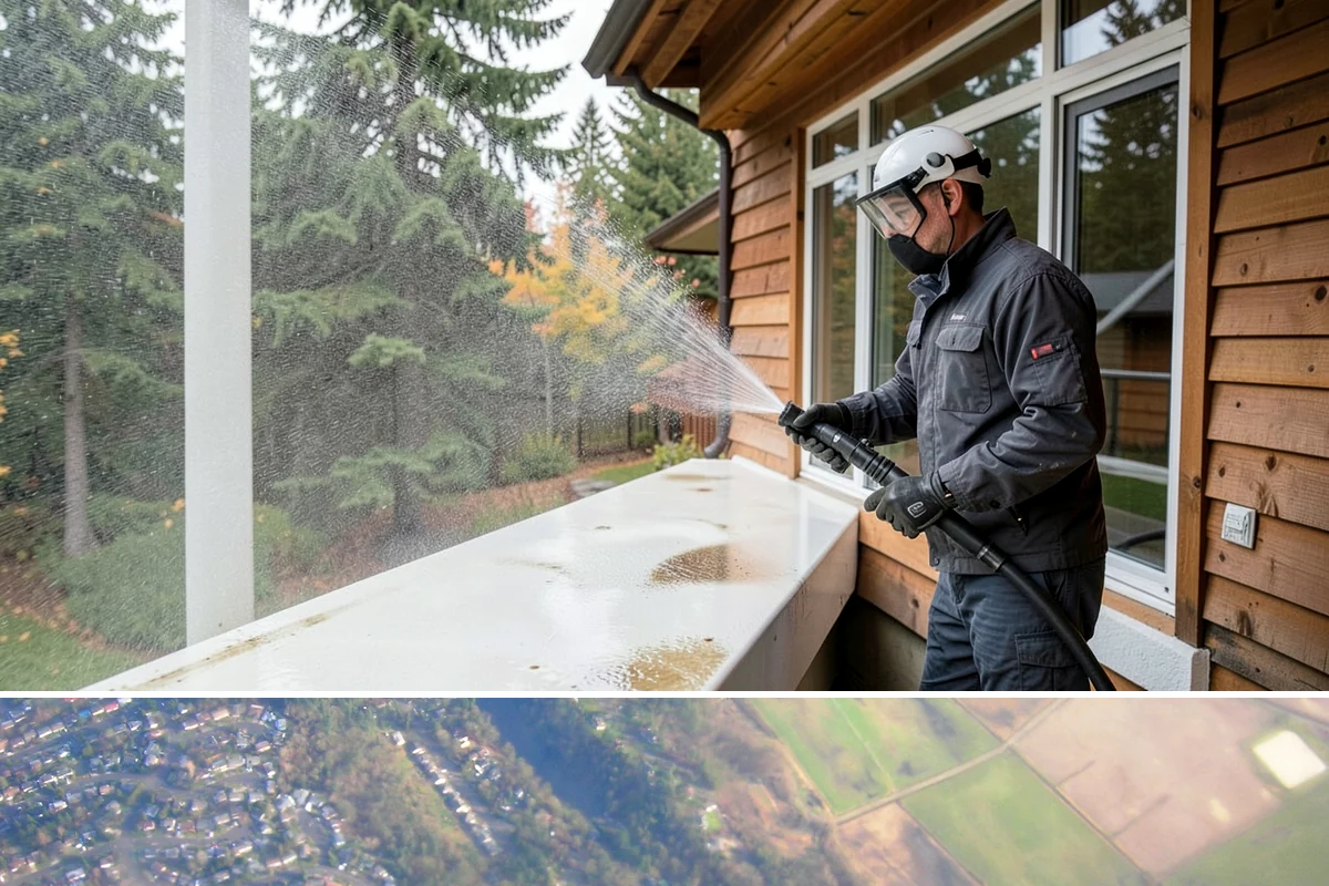 Natural Stone Cleaning in Algona, King County, WA - Summer's drier conditions keep porous natural stone from staying saturated and give sensitive treatments the stability they need.