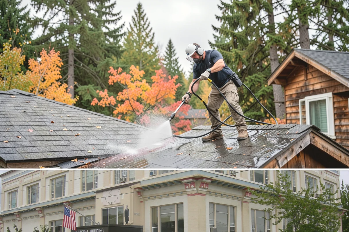 Natural Stone Cleaning in Anacortes, Skagit County, WA - Summer's drier conditions keep porous natural stone from staying saturated and give sensitive treatments the stability they need.