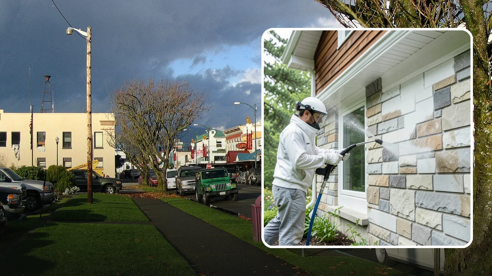 Natural Stone Cleaning in Arlington, Snohomish County, WA - Clean natural stone features with pH-appropriate methods that respect the mineral makeup of each stone.