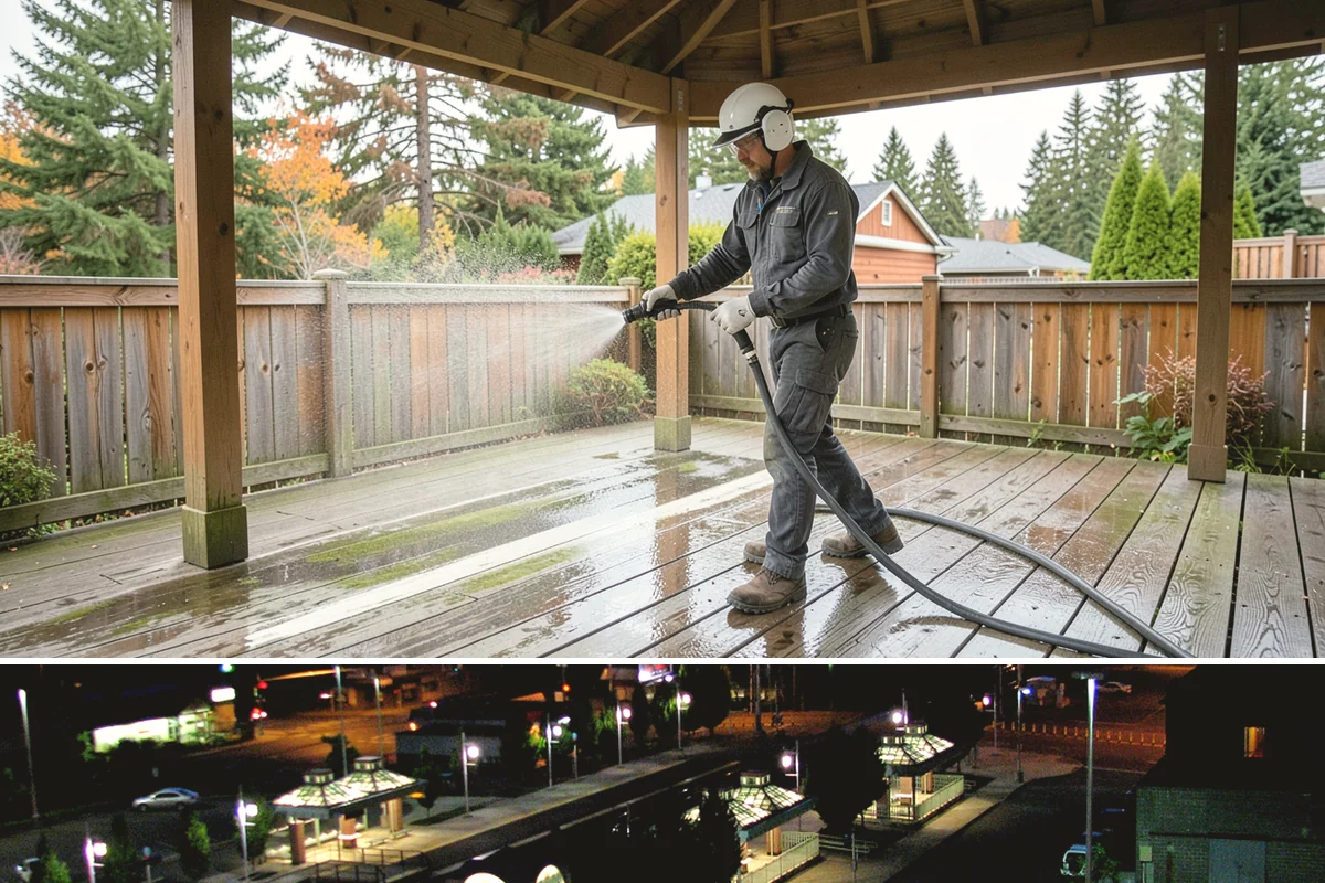 Natural Stone Cleaning in Auburn, King County, WA - Summer's drier conditions keep porous natural stone from staying saturated and give sensitive treatments the stability they need.