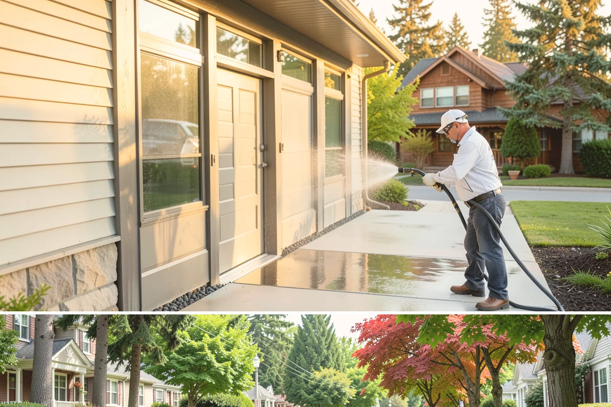 Natural Stone Cleaning in Beaux Arts Village, King County, WA - Summer's drier conditions keep porous natural stone from staying saturated and give sensitive treatments the stability they need.