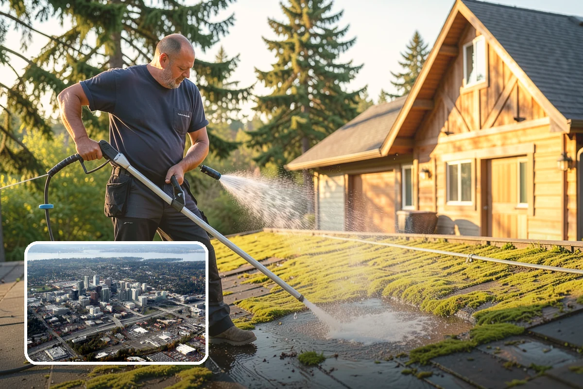 Natural Stone Cleaning in Bellevue, King County, WA - Protects acid-sensitive stone with pH-correct chemistry