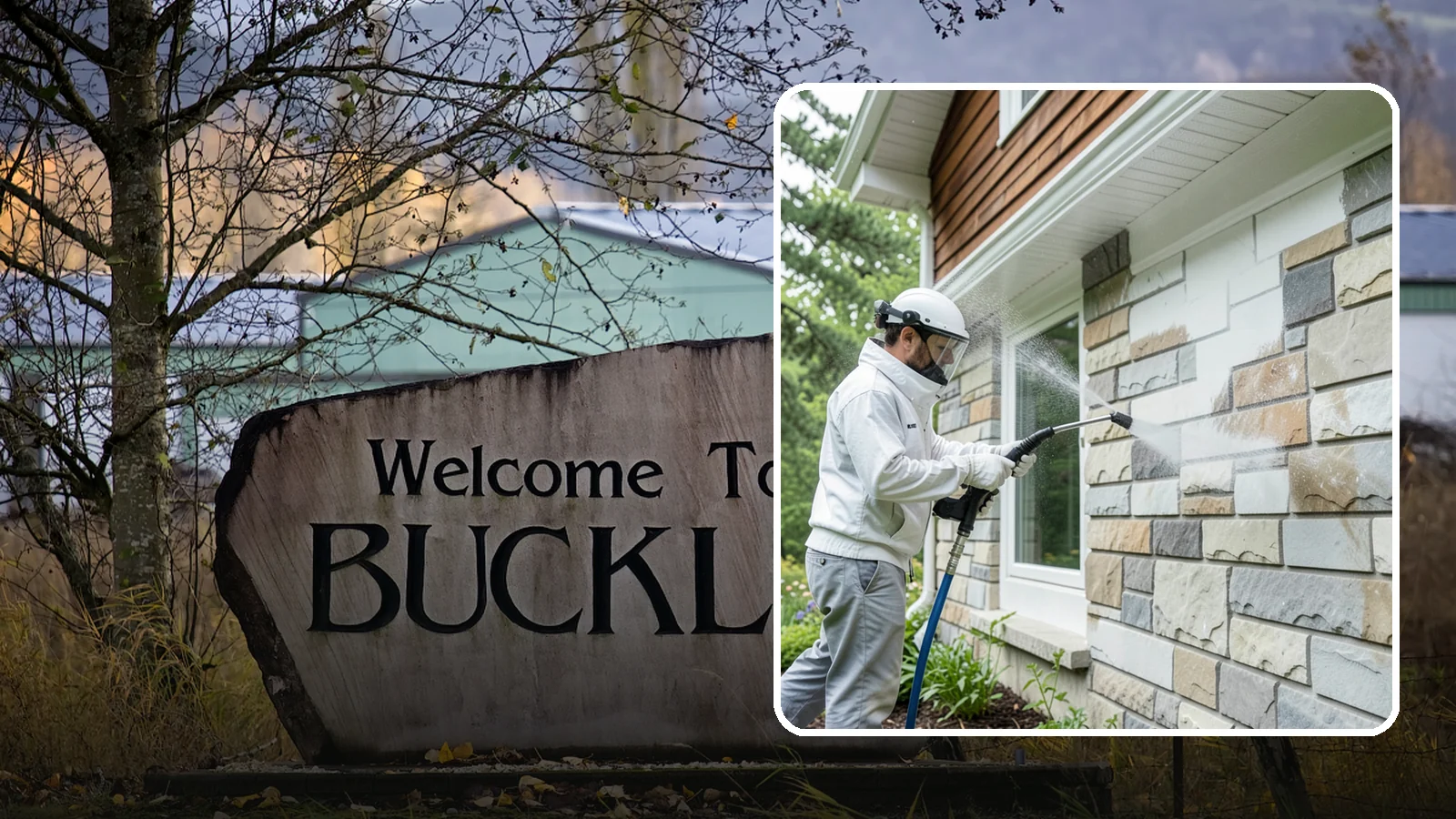 Natural Stone Cleaning in Buckley, Pierce County, WA - Clean natural stone features with pH-appropriate methods that respect the mineral makeup of each stone.