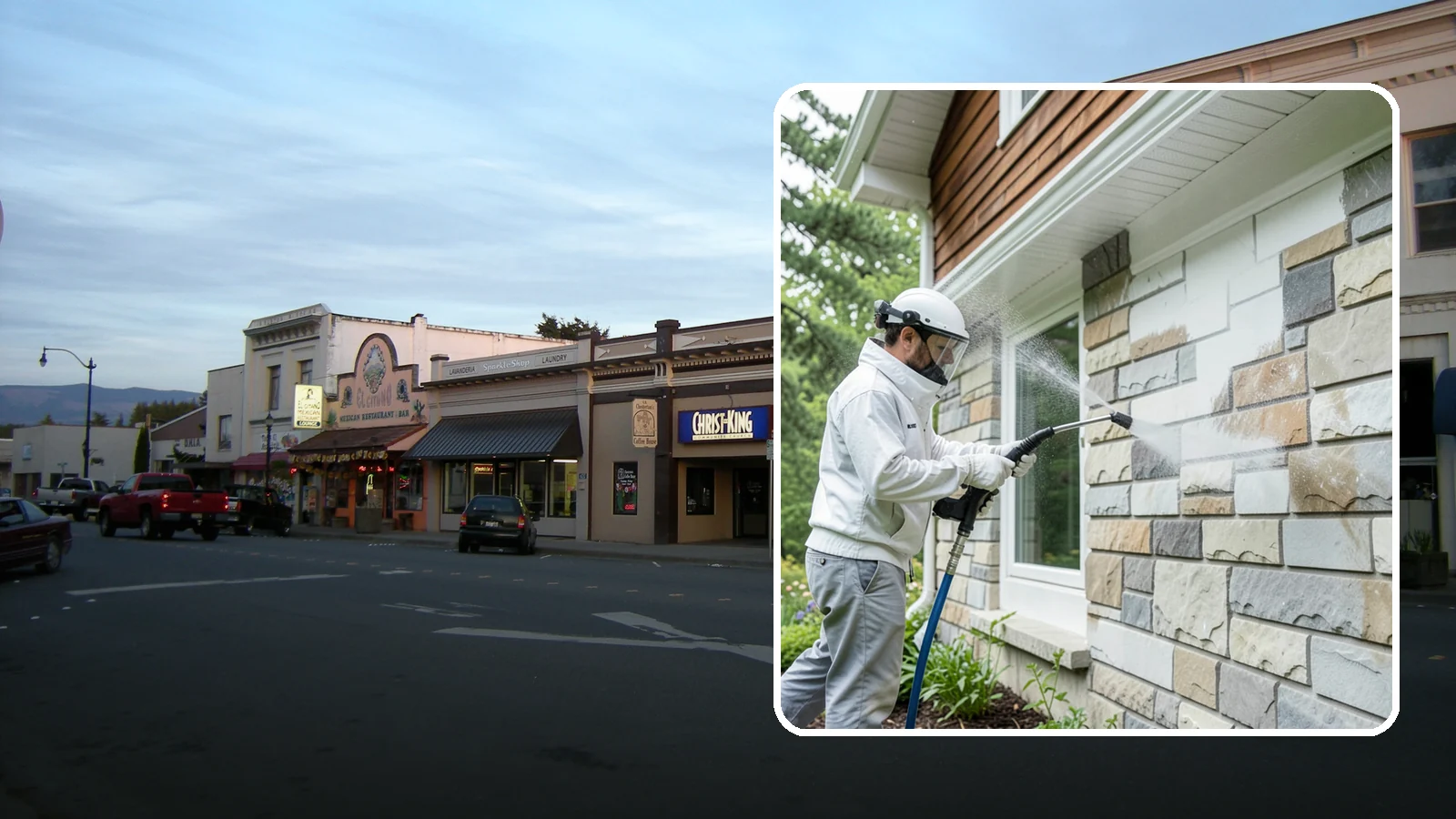 Natural Stone Cleaning in Burlington, Skagit County, WA - Clean natural stone features with pH-appropriate methods that respect the mineral makeup of each stone.