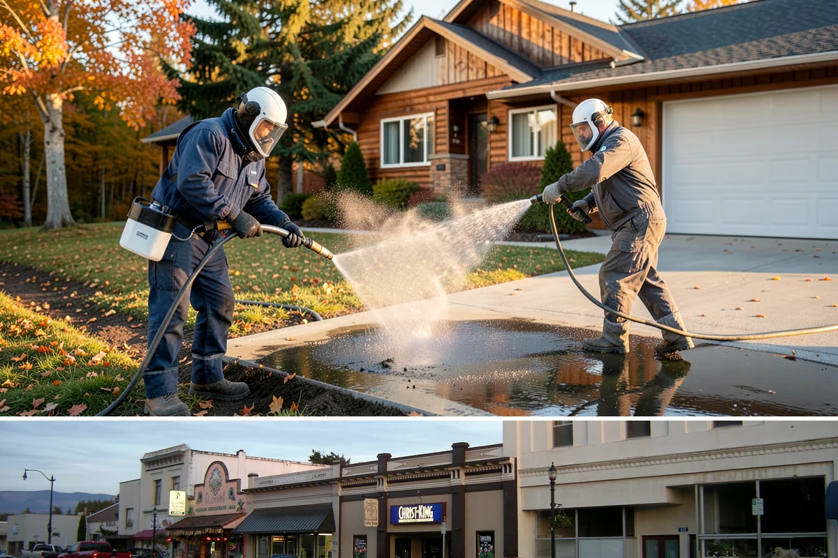 Natural Stone Cleaning in Burlington, Skagit County, WA - Summer's drier conditions keep porous natural stone from staying saturated and give sensitive treatments the stability they need.