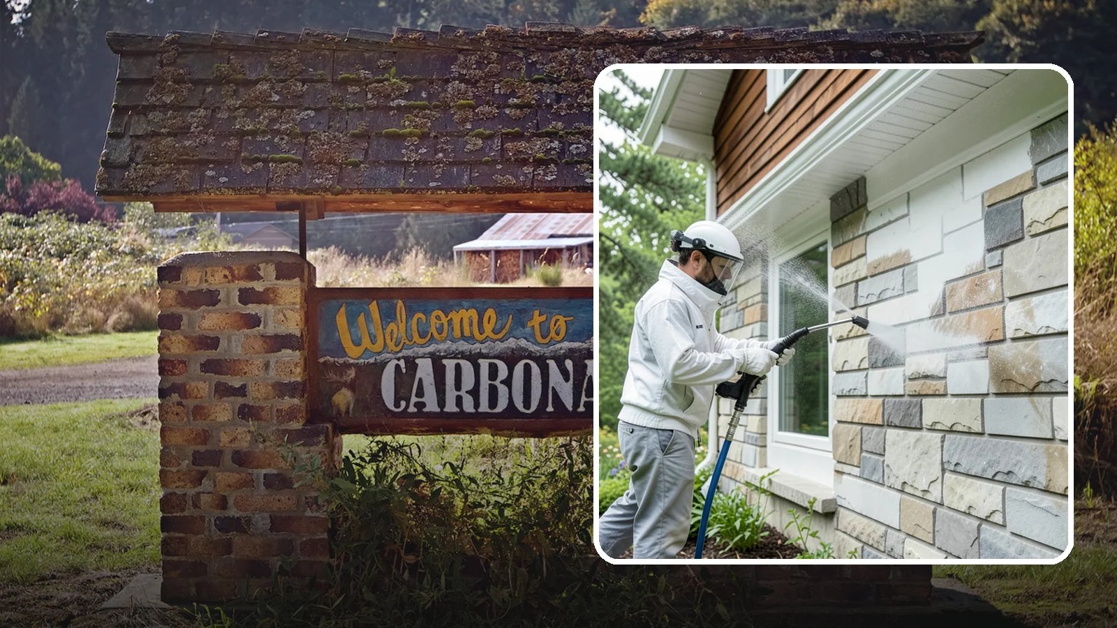 Natural Stone Cleaning in Carbonado, Pierce County, WA - Clean natural stone features with pH-appropriate methods that respect the mineral makeup of each stone.