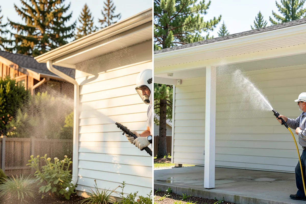 Natural Stone Cleaning in Concrete, Skagit County, WA - Identify the stone and test a hidden area