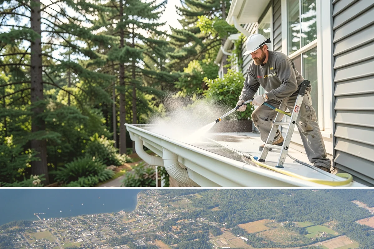 Natural Stone Cleaning in Coupeville, Island County, WA - Summer's drier conditions keep porous natural stone from staying saturated and give sensitive treatments the stability they need.