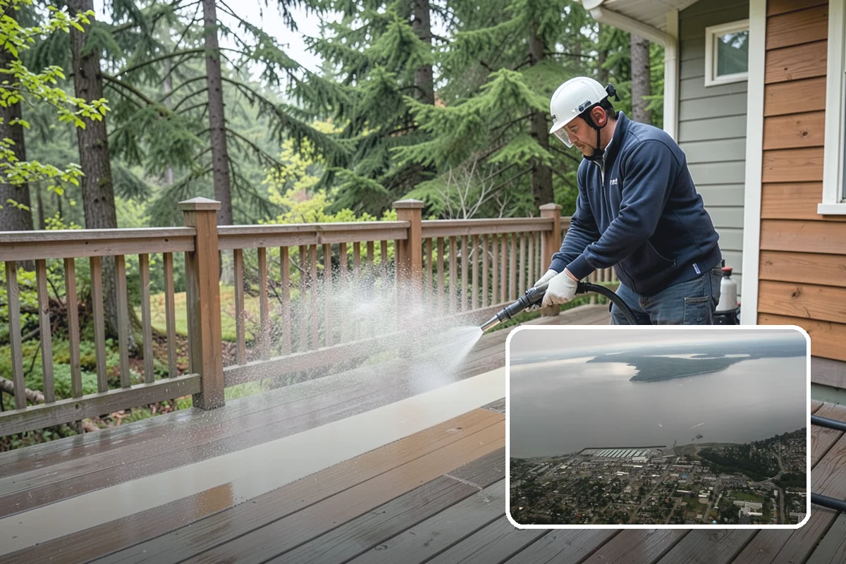 Natural Stone Cleaning in Des Moines, King County, WA - Protects acid-sensitive stone with pH-correct chemistry
