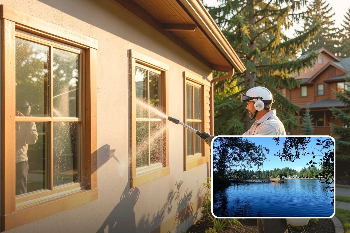 Natural Stone Cleaning in Federal Way, King County, WA - Protects acid-sensitive stone with pH-correct chemistry