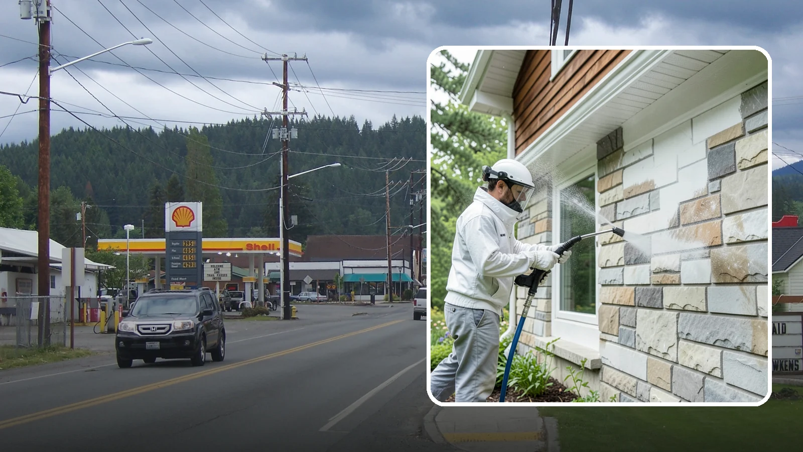 Natural Stone Cleaning in Granite Falls, Snohomish County, WA - Clean natural stone features with pH-appropriate methods that respect the mineral makeup of each stone.
