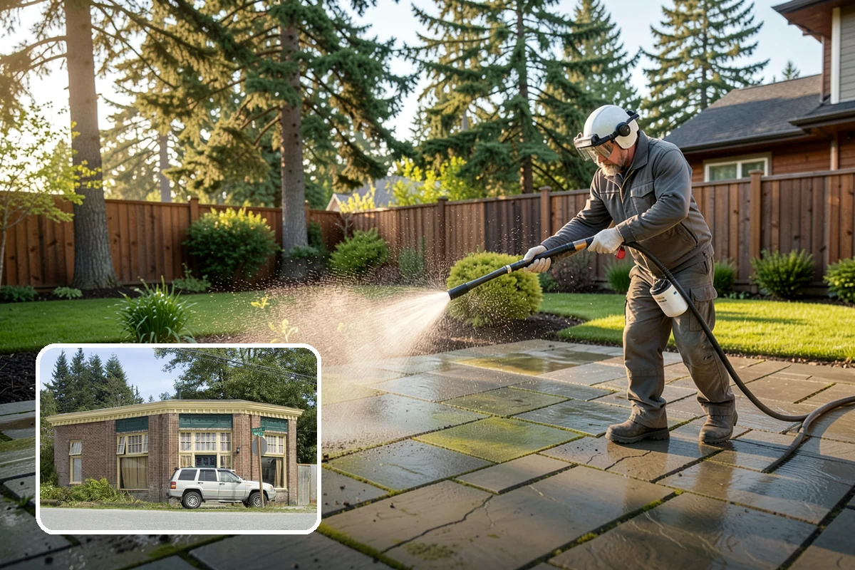 Natural Stone Cleaning in Hamilton, Skagit County, WA - Protects acid-sensitive stone with pH-correct chemistry