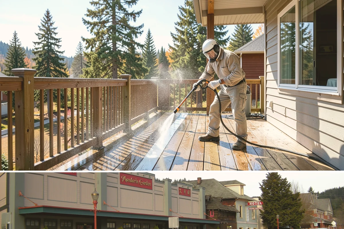Natural Stone Cleaning in Issaquah, King County, WA - Summer's drier conditions keep porous natural stone from staying saturated and give sensitive treatments the stability they need.