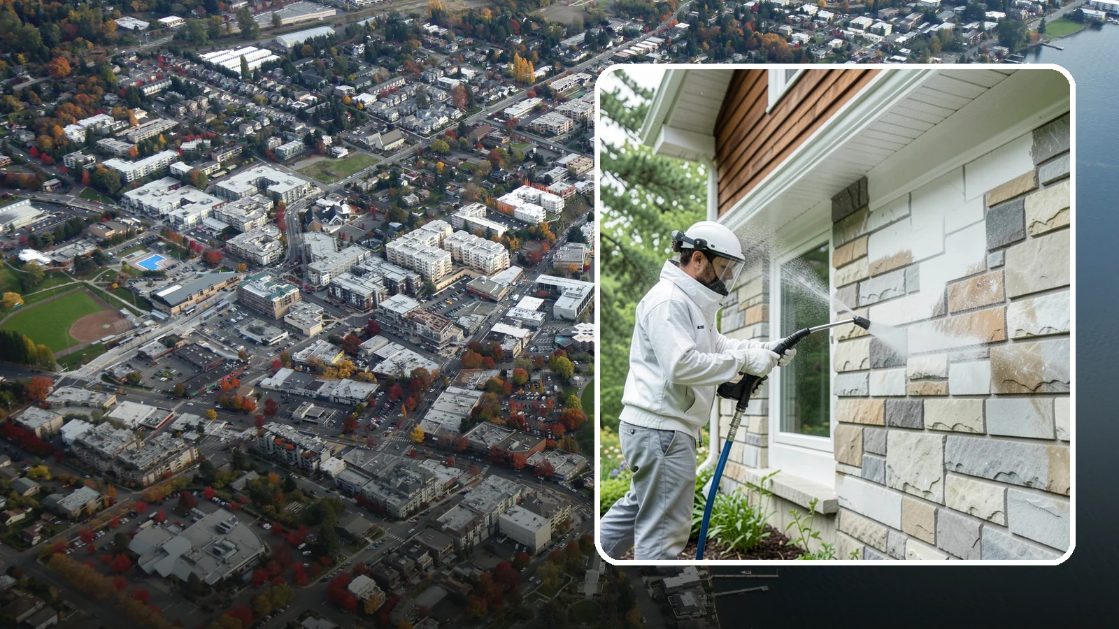 Natural Stone Cleaning in Kirkland, King County, WA - Clean natural stone features with pH-appropriate methods that respect the mineral makeup of each stone.
