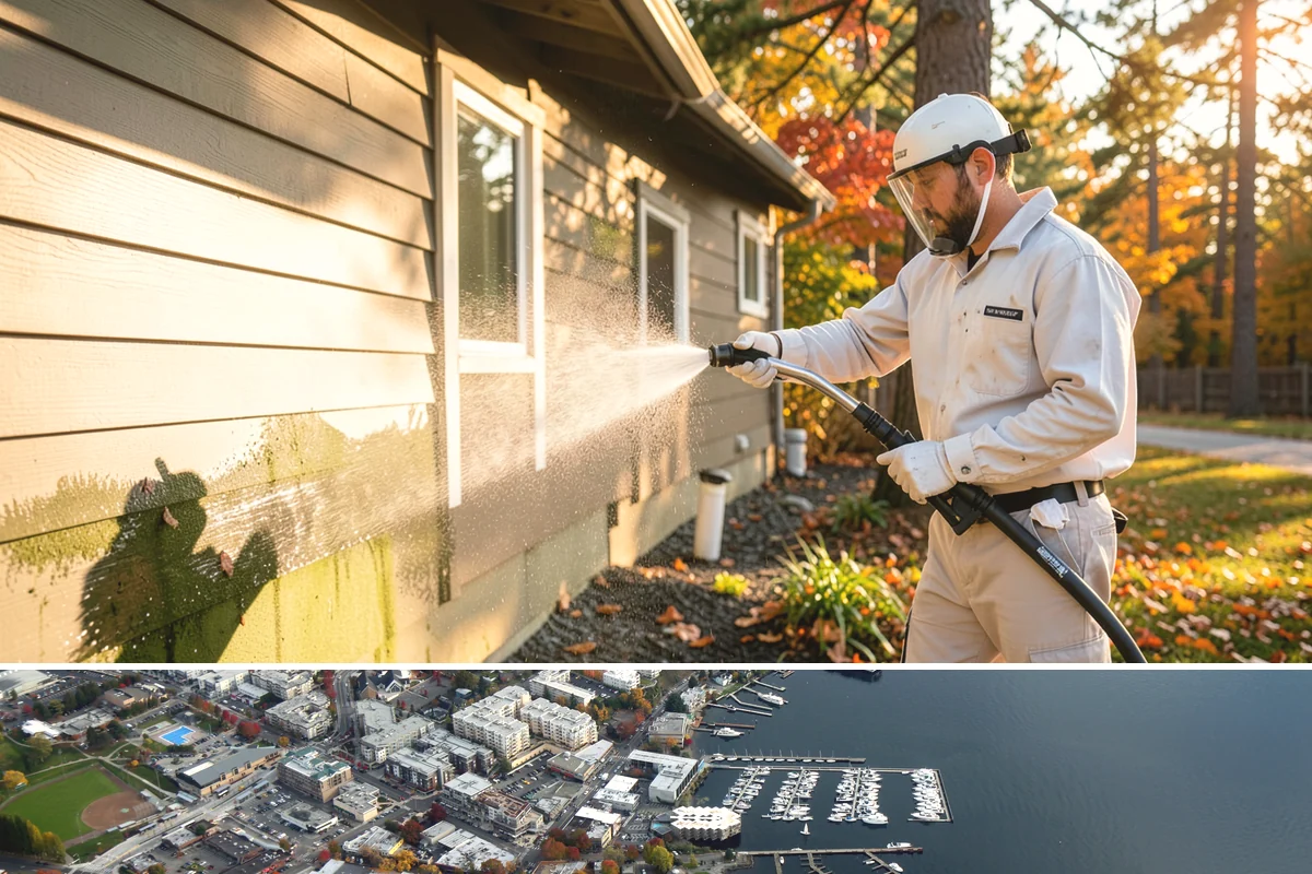 Natural Stone Cleaning in Kirkland, King County, WA - Summer's drier conditions keep porous natural stone from staying saturated and give sensitive treatments the stability they need.