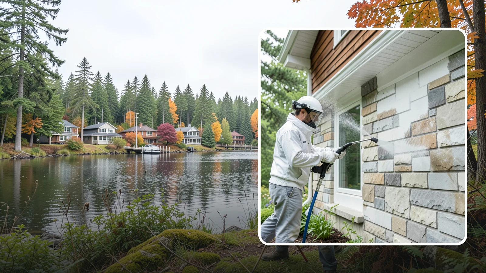 Natural Stone Cleaning in La Conner, Skagit County, WA - Clean natural stone features with pH-appropriate methods that respect the mineral makeup of each stone.