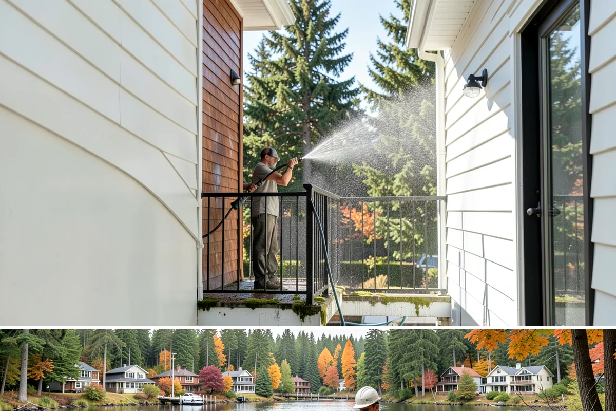 Natural Stone Cleaning in La Conner, Skagit County, WA - Summer's drier conditions keep porous natural stone from staying saturated and give sensitive treatments the stability they need.