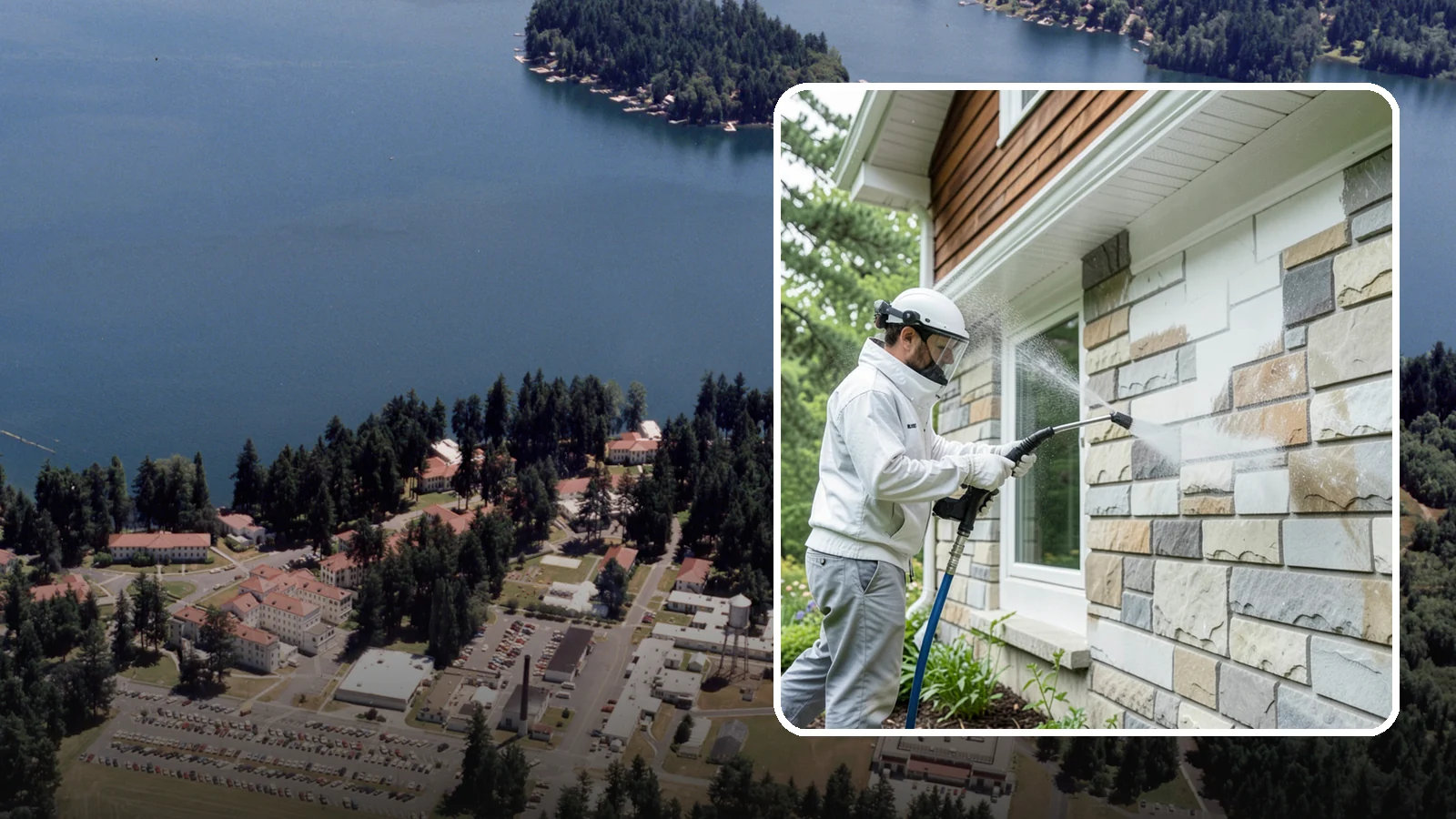 Natural Stone Cleaning in Lakewood, Pierce County, WA - Clean natural stone features with pH-appropriate methods that respect the mineral makeup of each stone.