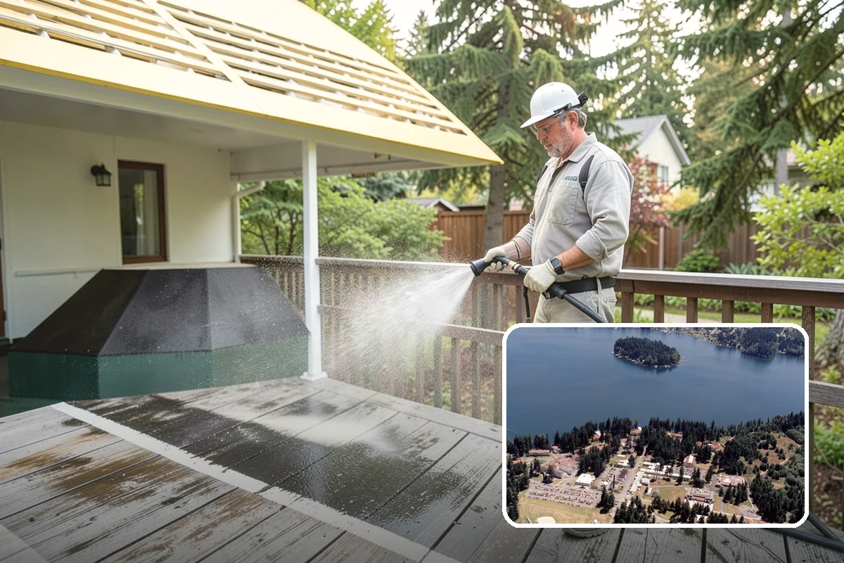 Natural Stone Cleaning in Lakewood, Pierce County, WA - Protects acid-sensitive stone with pH-correct chemistry