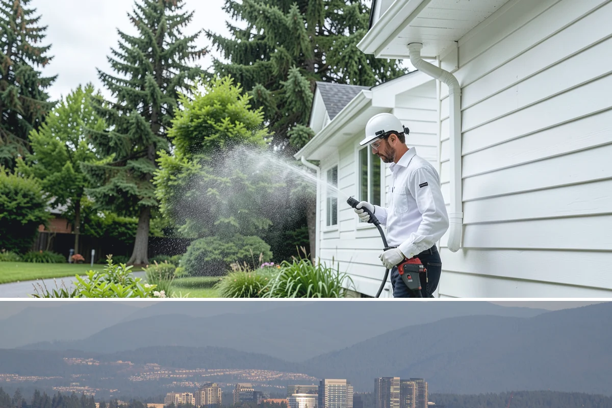 Natural Stone Cleaning in Medina, King County, WA - Summer's drier conditions keep porous natural stone from staying saturated and give sensitive treatments the stability they need.