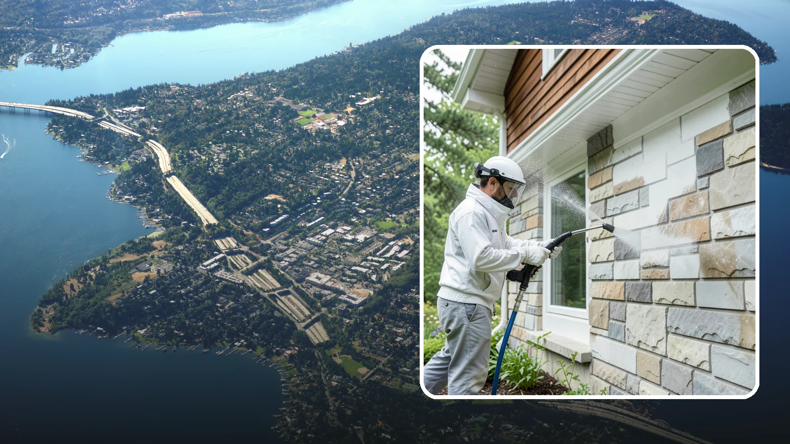 Natural Stone Cleaning in Mercer Island, King County, WA - Clean natural stone features with pH-appropriate methods that respect the mineral makeup of each stone.