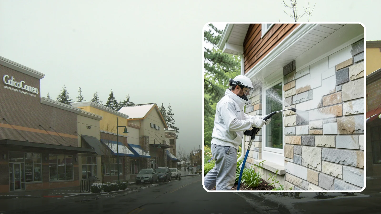 Natural Stone Cleaning in Mill Creek, Snohomish County, WA - Clean natural stone features with pH-appropriate methods that respect the mineral makeup of each stone.