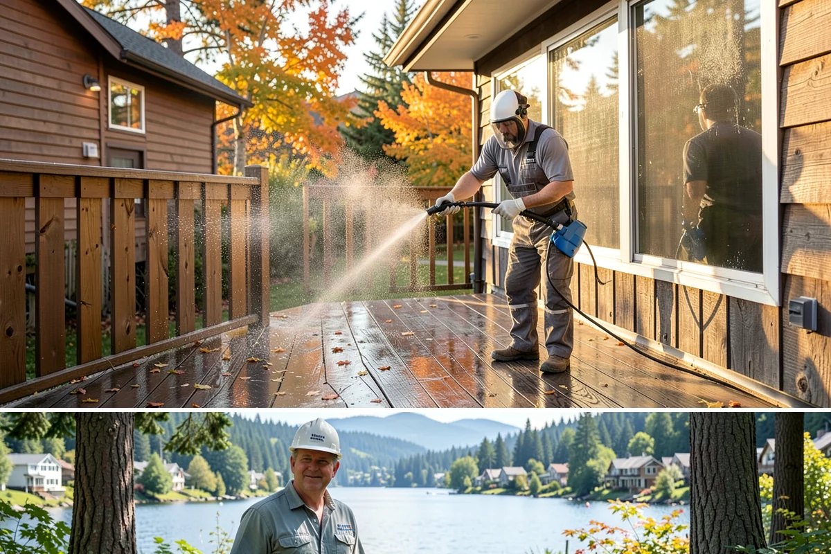 Natural Stone Cleaning in Milton, King County, WA - Summer's drier conditions keep porous natural stone from staying saturated and give sensitive treatments the stability they need.
