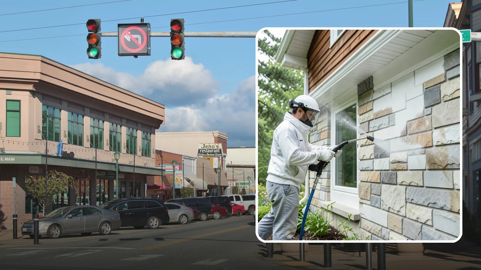 Natural Stone Cleaning in Monroe, Snohomish County, WA - Clean natural stone features with pH-appropriate methods that respect the mineral makeup of each stone.