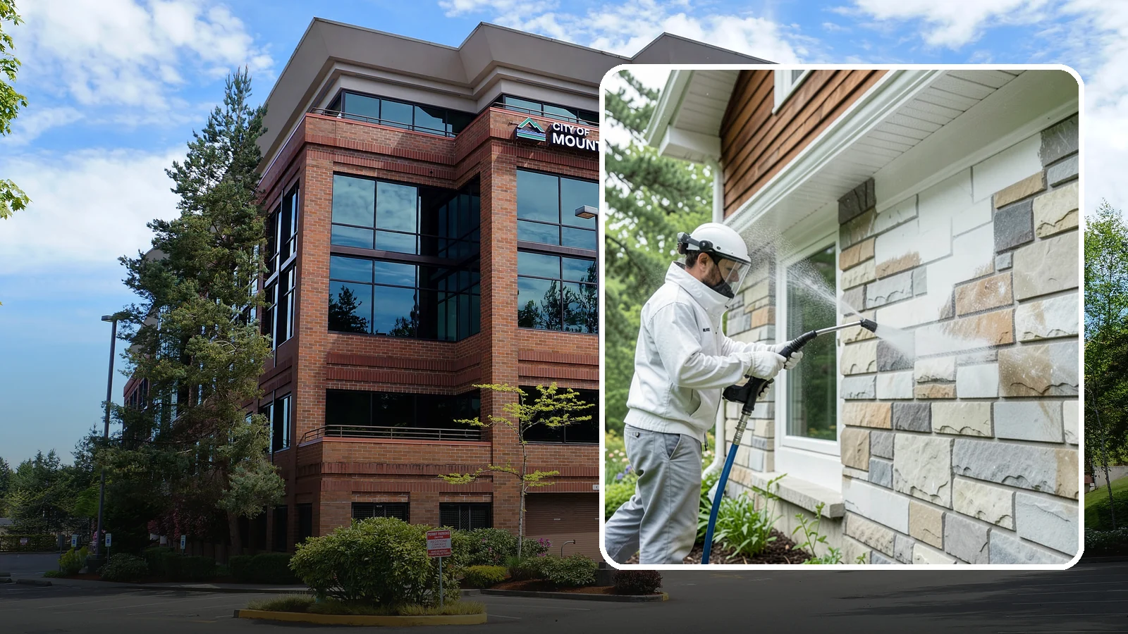 Natural Stone Cleaning in Mountlake Terrace, Snohomish County, WA - Clean natural stone features with pH-appropriate methods that respect the mineral makeup of each stone.