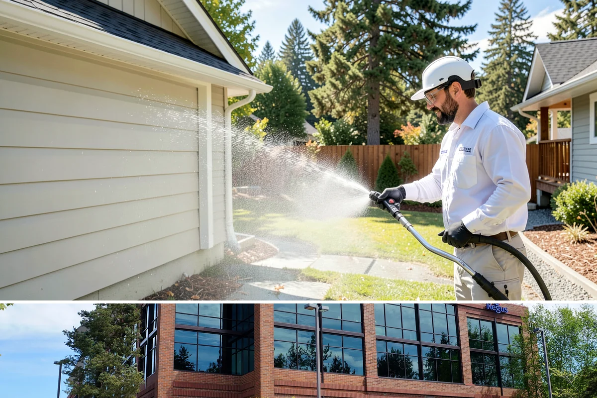 Natural Stone Cleaning in Mountlake Terrace, Snohomish County, WA - Summer's drier conditions keep porous natural stone from staying saturated and give sensitive treatments the stability they need.