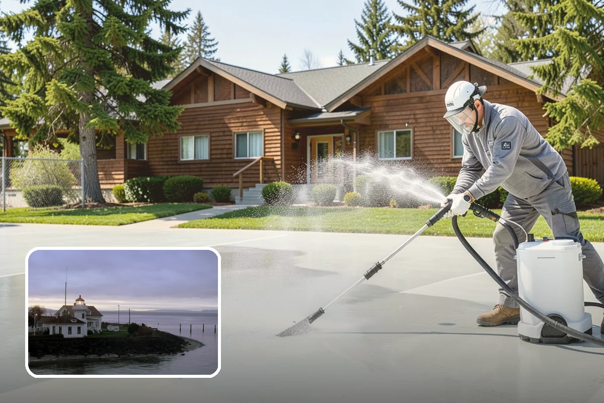 Natural Stone Cleaning in Mukilteo, Snohomish County, WA - Protects acid-sensitive stone with pH-correct chemistry