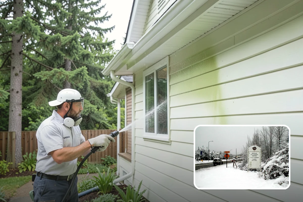 Natural Stone Cleaning in Newcastle, King County, WA - Protects acid-sensitive stone with pH-correct chemistry